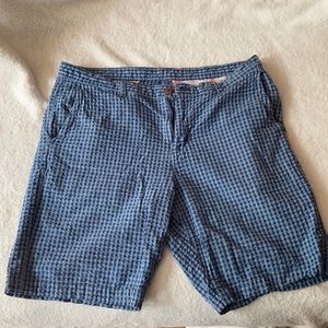 Tommy Bahama checkered blue shorts